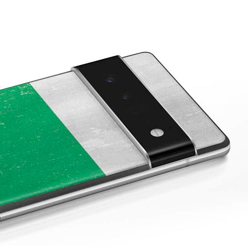Bulgarian Flag Distressed Google Pixel 6 Skin